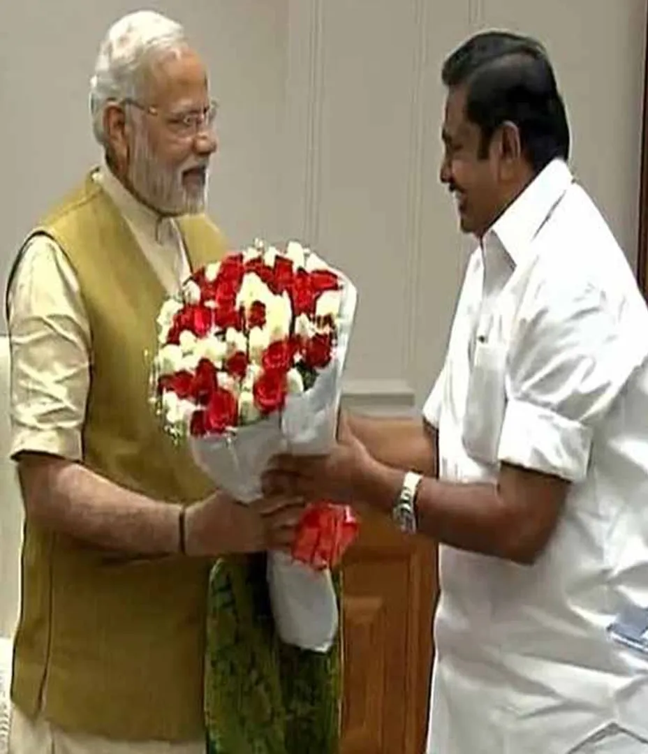 narendra modi edappadi palanisamy